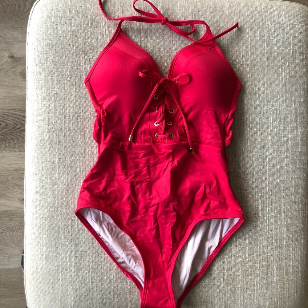 Jets Australia Jetset Lace Up One Piece (size 6) NWT - Picture 4 of 7